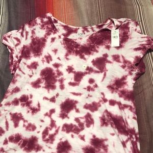 Loft outlet extra large tie-dye T-shirt